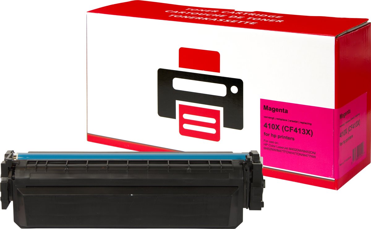 HP 410X (CF413X) inktcartridge |Magenta| - Pixeljet